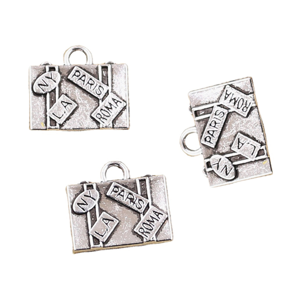 Jewelry Making York - 10 قطعة سحر السفر أكياس نيويورك