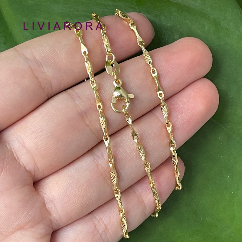 Jewelry Making Singapore - 1/2/3 قطع سلسلة سنغافورة من النحاس