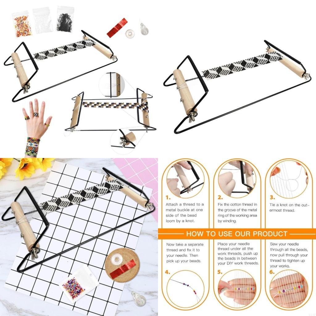 Jewelry Making For Beginners - آلة النسيج المصنوعة يدويًا من الخرز
