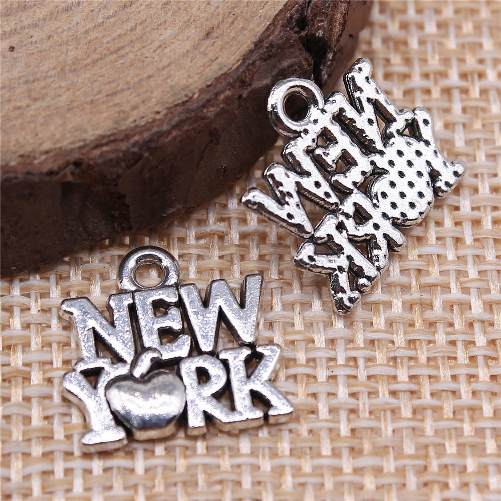 Jewelry Making York - 40 قطعة مقاس 15x14 مم (0.59x0.55