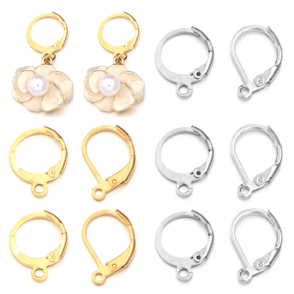 Jewelry Making Metals - 20 قطعة/الوحدة الفولاذ المقاوم للصدأ الأذن