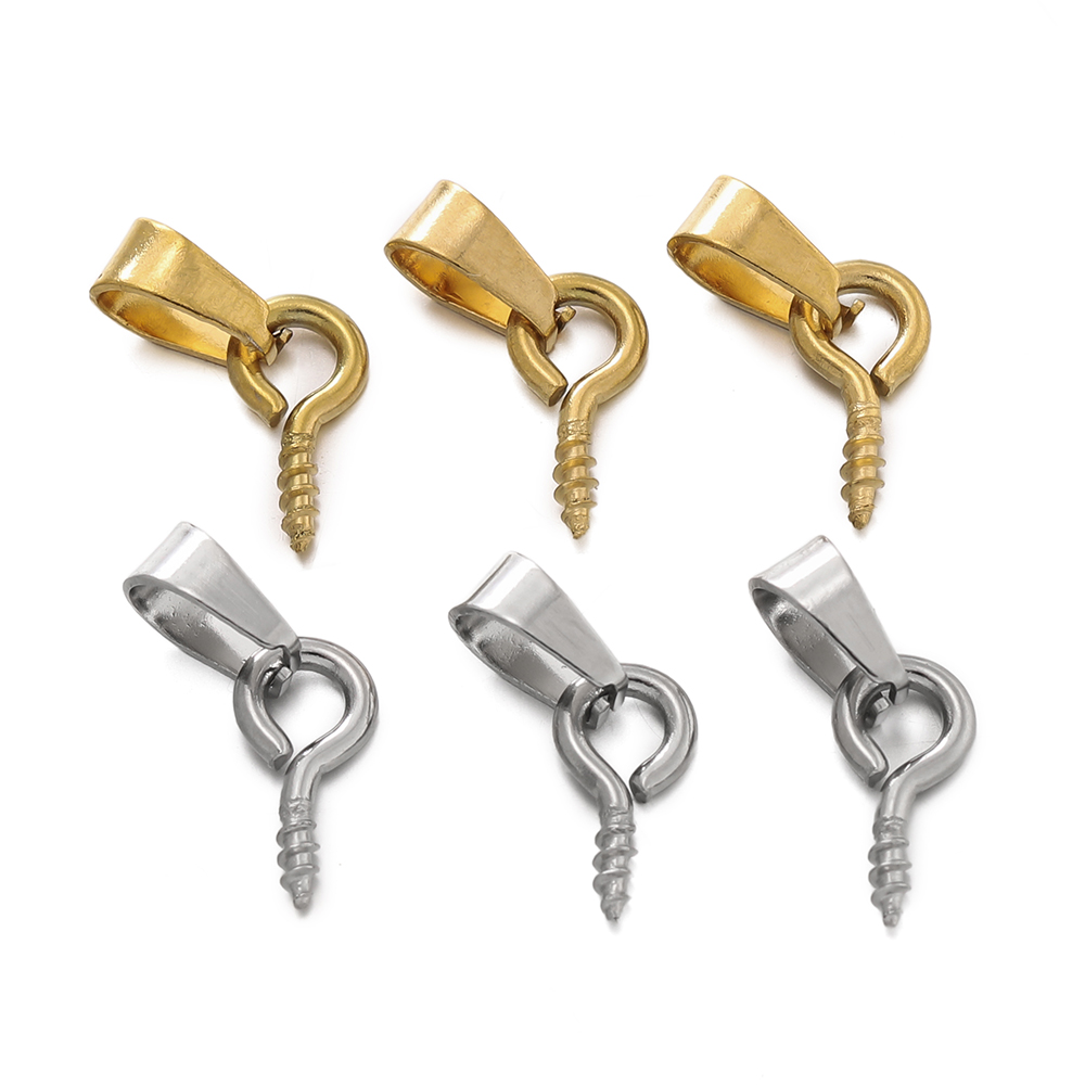 Jewelry Making Eye Pins - 20 قطعة الفولاذ المقاوم للصدأ المسمار