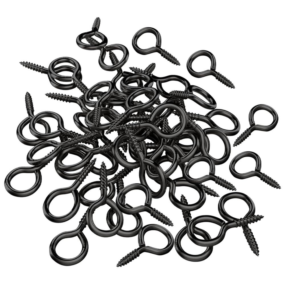 Jewelry Making Eye Pins - 200 قطعة/الوحدة أسود صغير صغير صغير
