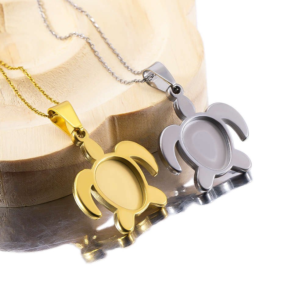 Jewelry Making Soldering Kit - قاعدة تعليق بيضاوية من الفولاذ المقاوم