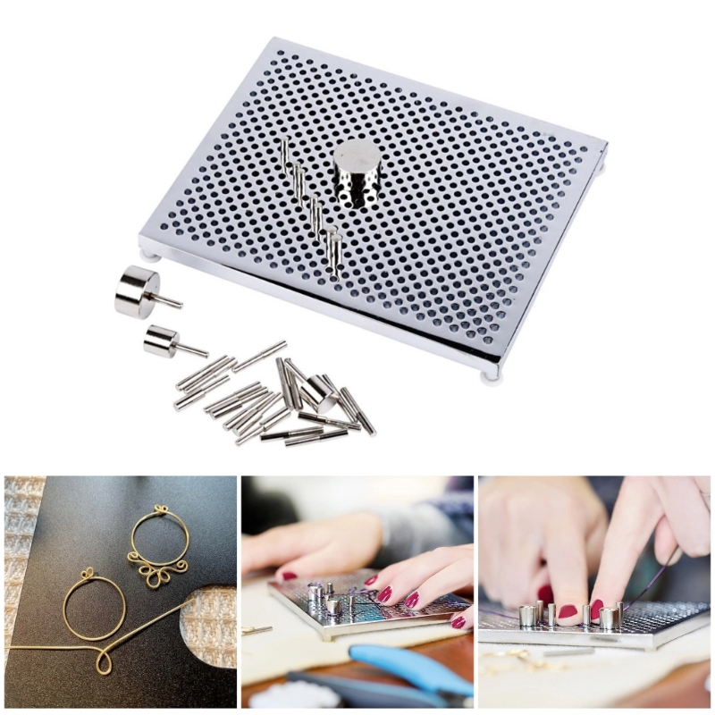 مجموعة أدوات لف الأسلاك لصناعة - مراجعة Wire Jewelry Making Jig وسعره