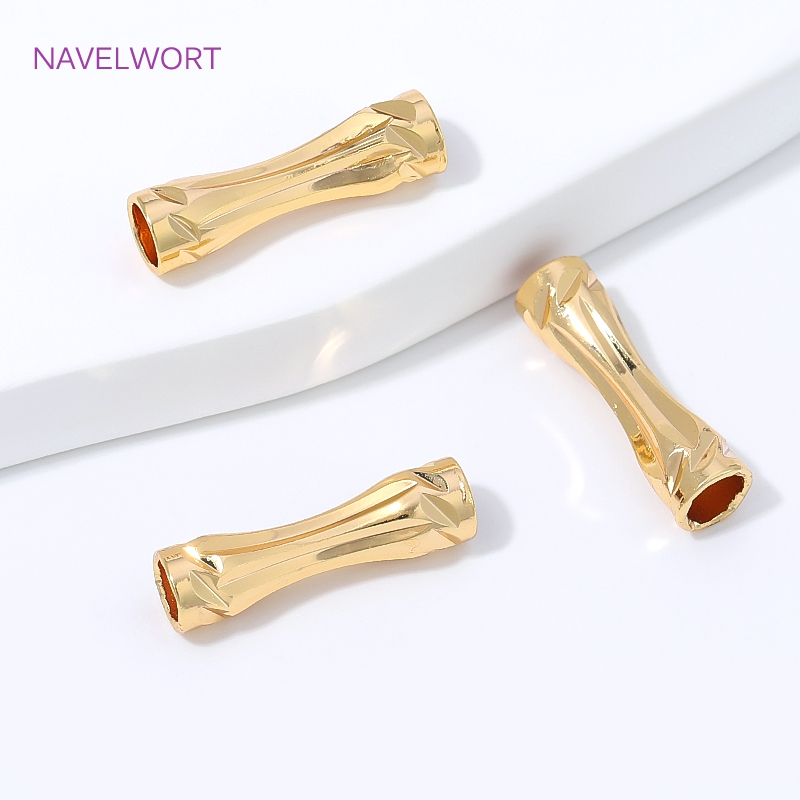 خرز أنبوبي مصقول مطلي بالذهب ع - مراجعة Jewelry Making Youtube وسعره