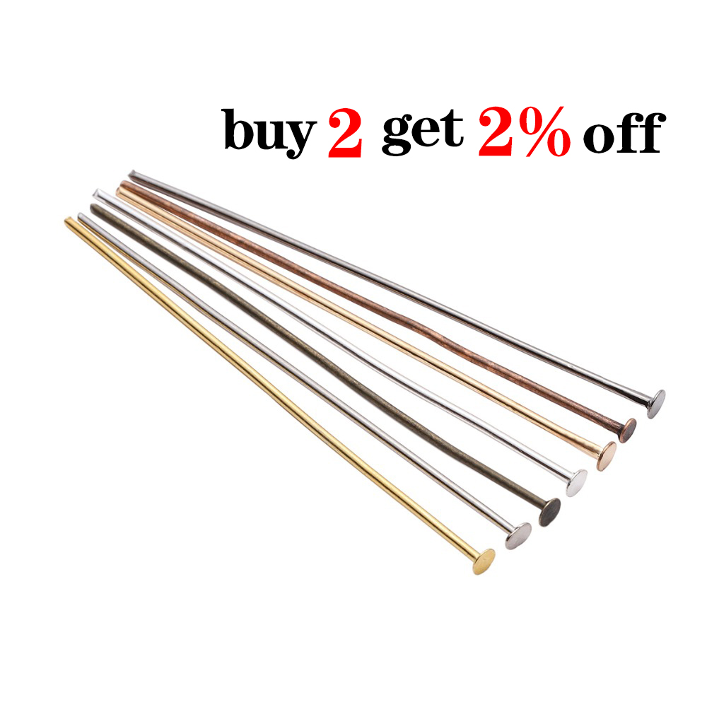 20 25 30 35 40 45 50 60 70 ملل - مراجعة Jewelry Making Eye Pins وسعره