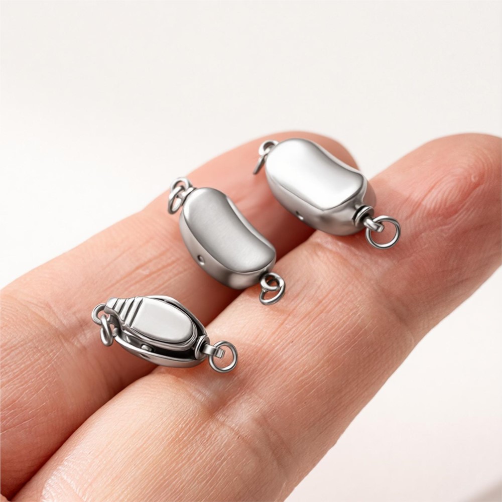 قطعتان من مشابك الفولاذ المقاو - مراجعة Jewelry Making Metals وسعره