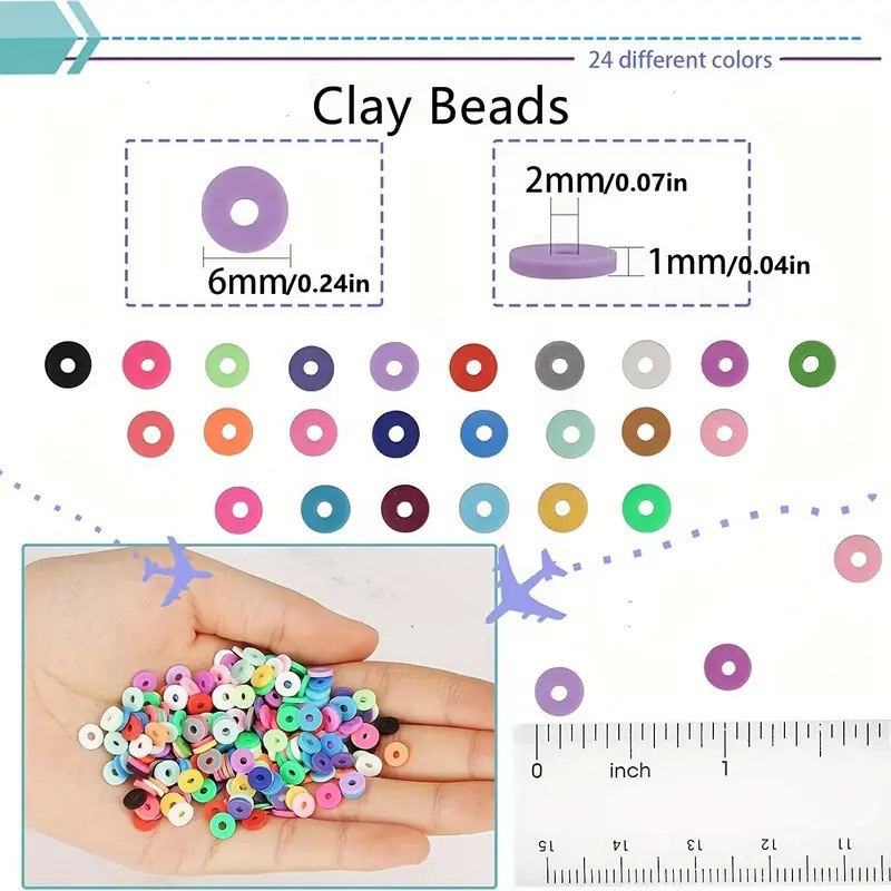 طقم صنع سوار من خرز الطين للمب - مراجعة Jewelry Making For Beginners وسعره