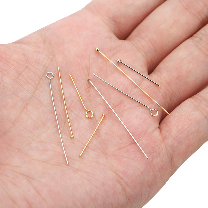 100 قطعة الفولاذ المقاوم للصدأ - مراجعة Jewelry Making Eye Pins وسعره