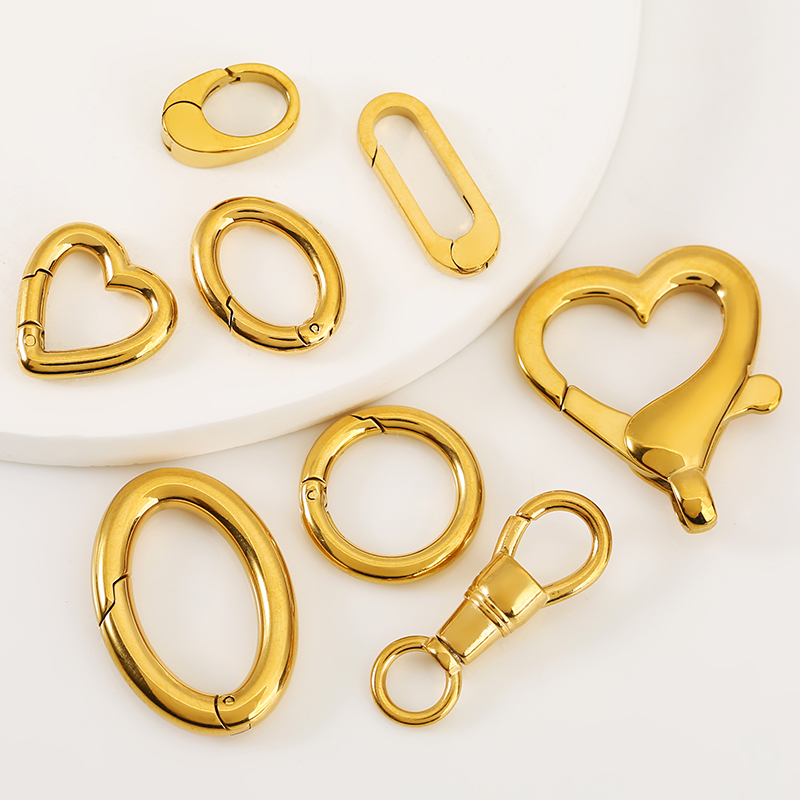 قطعتان من مشبك الفولاذ المقاوم - مراجعة Jewelry Making Metals وسعره