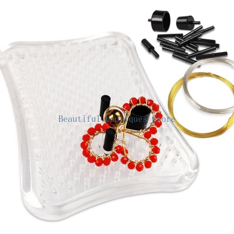 لوازم ثني الأسلاك البلاستيكية  - مراجعة Wire Jewelry Making Jig وسعره