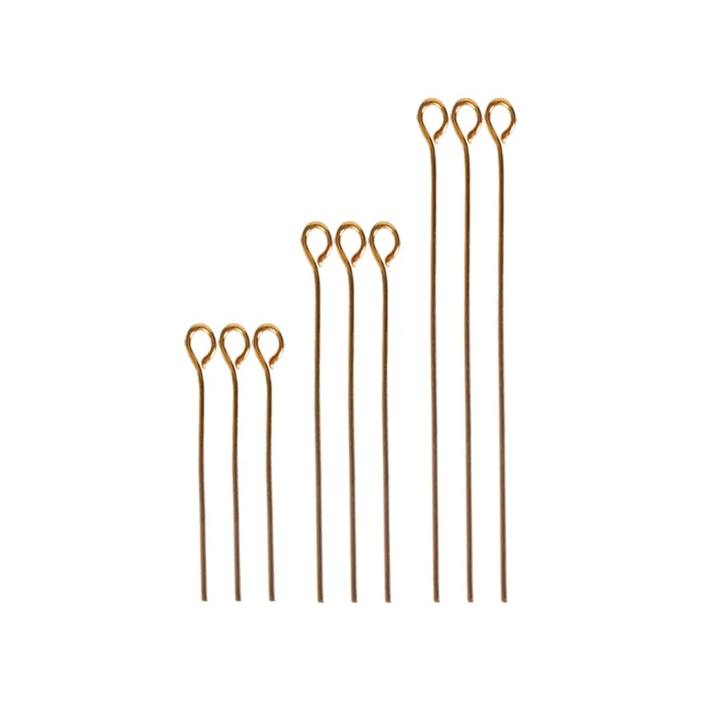 200 قطعة من إبر الخرز المعدنية - مراجعة Jewelry Making Eye Pins وسعره