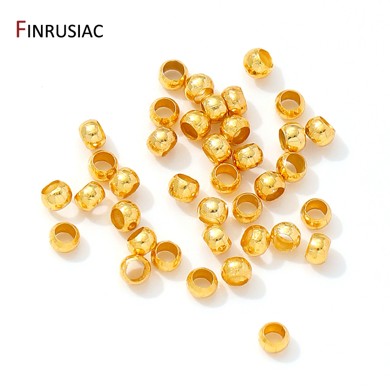 18K مطلية بالذهب النحاس الجولة - مراجعة Jewelry Making Youtube وسعره