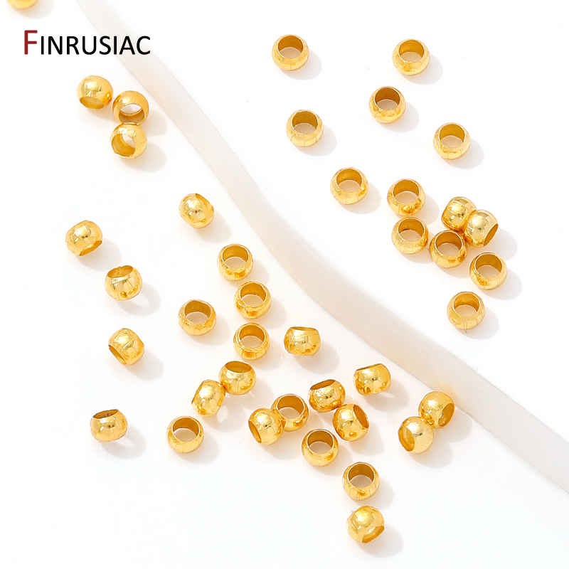 18K مطلية بالذهب النحاس الجولة - مراجعة Jewelry Making Youtube وسعره