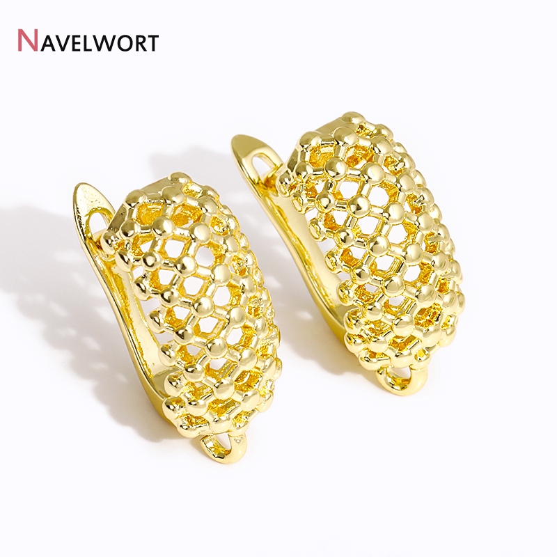 خطافات أقراط من النحاس المطلي  - مراجعة Jewelry Making Metals وسعره